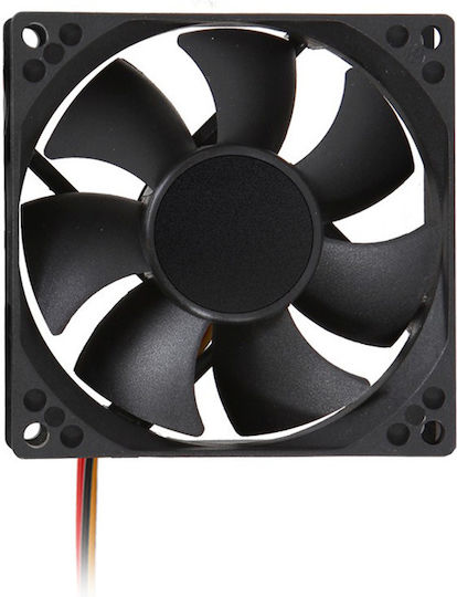 B63031 Case Fan 80mm (2500rpm) Χωρίς Led Φωτισμό και Σύνδεση 3-Pin