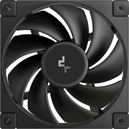Deepcool FD12 Вентилатор За Кутия 120мм (2050 Оборота / 64.2 CFM) Без Светодиодно Осветление И Свързване 4-изводна ШИМ