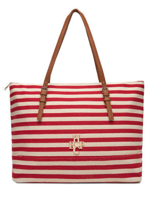 Beverly Hills Polo Club Leder Damentasche Schul...