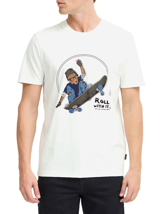 Blend T-shirt Λευκό