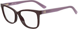 Moschino Plastic Eyeglass Frame Butterfly MOL660