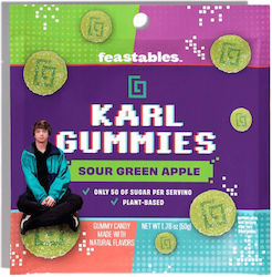 Mr Beast Feastable Carl Saure Apfel Gummis 51g