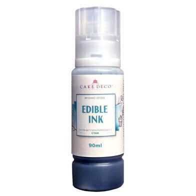 Μπλε Cyan Af Βρώσιμο Μελάνι 90ml Refill Εκτυπωτή Epson A3 V5.0