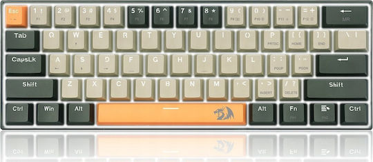 Redragon K606 Lakshmi Gaming Μηχανικό Πληκτρολόγιο Tenkeyless με Custom Blue διακόπτες και Φωτιζόμενα πλήκτρα (Αγγλικό US)