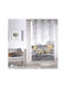 Antilo Textil Vorhang mit Grommet Gray 140x260cm