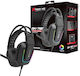 Xtrike Me GH-712 Over Ear Gaming Headset με σύνδεση 3.5mm / USB for Nintendo Switch / PC / PS4 / PS5 / XBOX