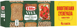 Elite Φρυγανιές Ολικής Άλεσης 4x90gr 1-53460