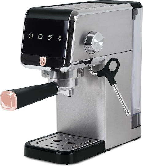Berlinger Haus Automatic Espresso Machine 1350W Pressure 20bar Silver BH-9622