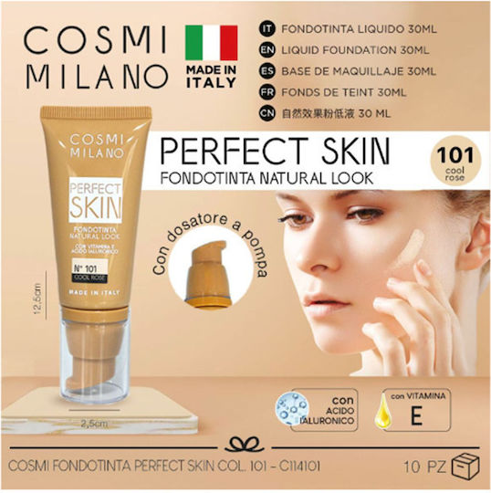 Cosmi Italia Fond De Ten Lichid Perfect Skin N 101