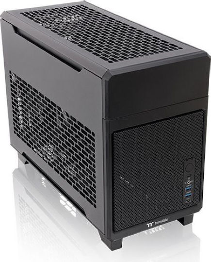 Thermaltake TR100 Mini Tower Κουτί Υπολογιστή Μαύρο