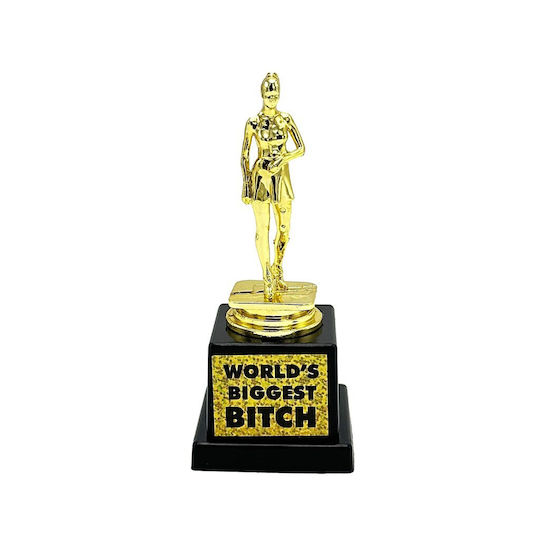 Gadget Mad Monkey Trophy "world's Biggest Bitch"