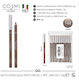 Cosmi Italia Präzisions Bleistift für Augenbrau...