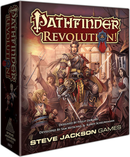 Настолна игра Pathfinder Revolution за 3-6 играчи 13+ години (EN) Steve Jackson Games
