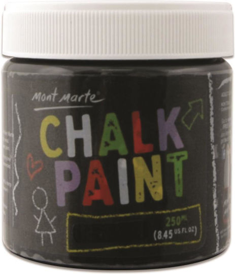Mont Marte Spezielle Handwerksfarbe Schwarz Tafel 250ml
