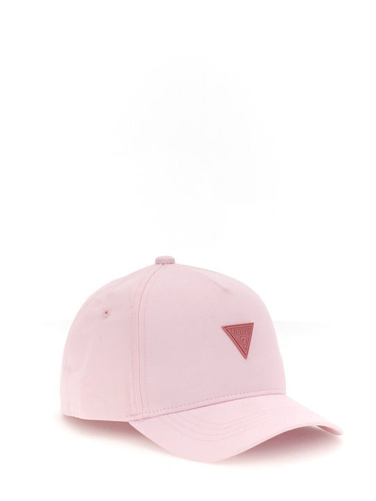 Guess Kids' Hat Jockey Fabric Pink