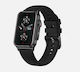 Aoke GH23 Smartwatch with Heart Rate Monitor (Black Case / Black Silicone Strap)