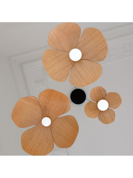 Καπέλο Φωτιστικού Οροφής 1xg4 Δρυς Φ19cm Forget Me Not Umage 2219 Μπεζ