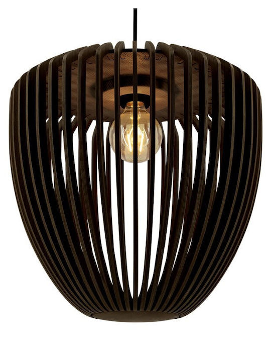 Абажур 1xE27 Дъб Φ38см Clava Wood Umage 2243 Кафяв