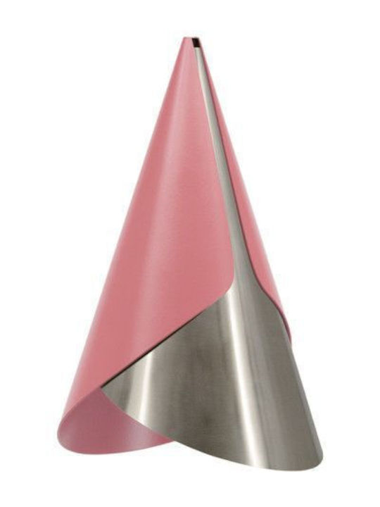 Pendelleuchtenschirm 1xE27 Silber Finish Drehbarer Kegel Umage 2556 Rosa