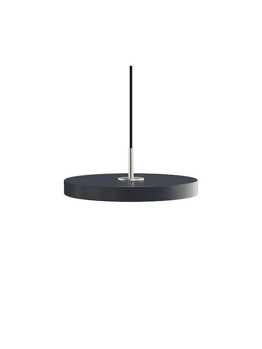 Umage Κρεμαστό Φωτιστικό Γκρι LED 31x31εκ.