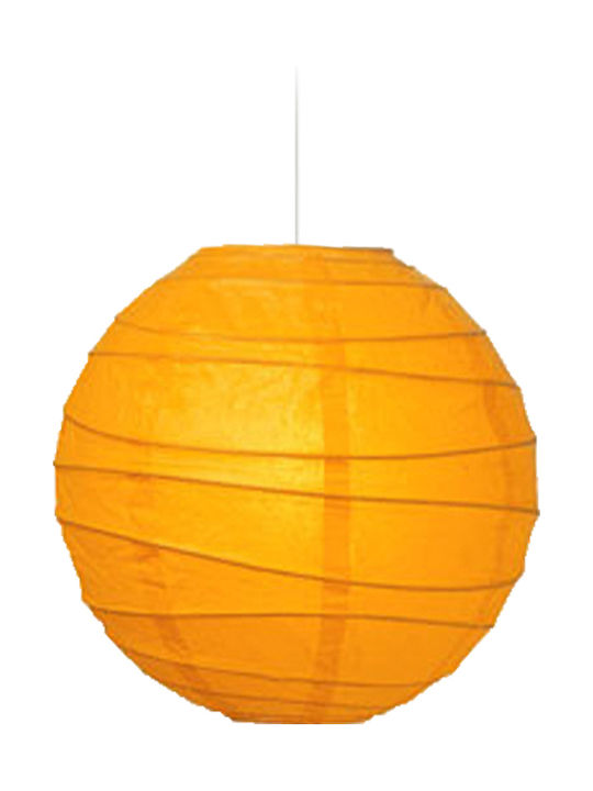 Starlight Akari Pendant Light Yellow Ball 35x35cm
