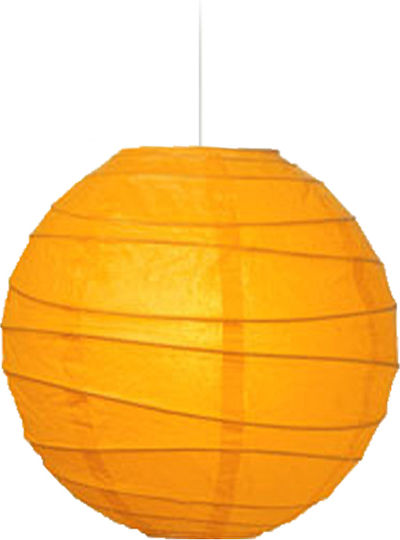 Starlight Akari Pendant Light Yellow 35x35cm