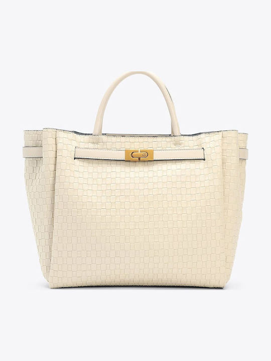 Women's Bag Shoulder Ecru