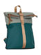 Damentasche Rucksack Petrol Blau