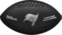 Wilson Nfl Team Metallic Μπάλα Rugby Μαύρη