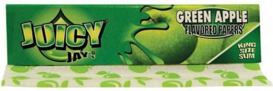 Juicy Jays Apple Листчета за свиване на цигари King Size 32 листове 1бр