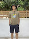 T-shirt Χακί