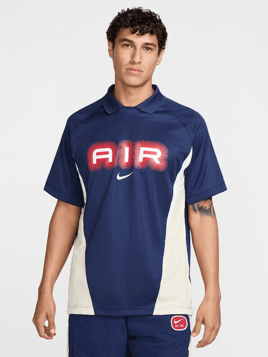 Nike Air Dri-Fit Спортна Тениска Син