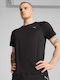 Run Velocity Athletic T-shirt Black