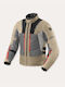 Offtrack 2 H2O Winter Men's Motorcycle Jacket Waterproof Sand-Grey