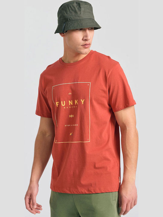 Funky Buddha T-shirt Brown