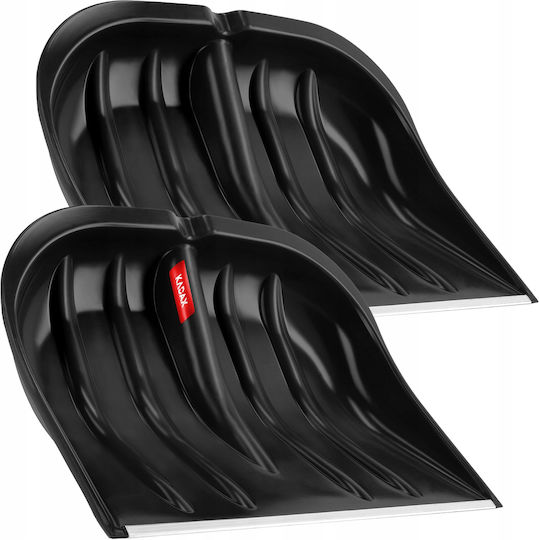 Kadax 2x Snow Shovel Snow Plow Without Handle + Handles