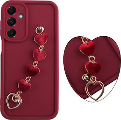 Volte-Tel Hearts Strap Задна корица Силикон Бор...