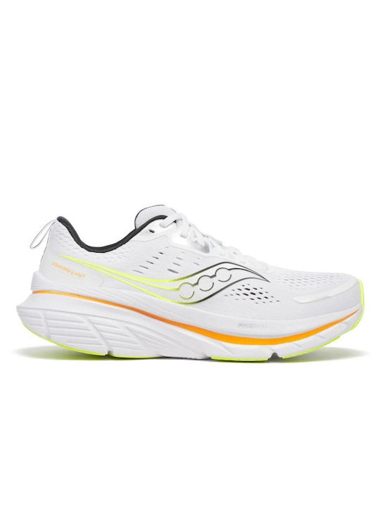 Saucony Guide 18 Sport Shoes Running White / Or...