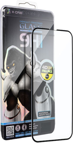 X-One Full Face Tempered Glass Μαύρο (Galaxy S24 FE)