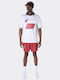 Miami Heat Men's Athletic Shorts Burgundy