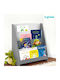 Bücherregal Boden Gray 61x30x70cm