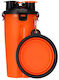 Denik Pets Plastic Food and Water Bottle for Do...