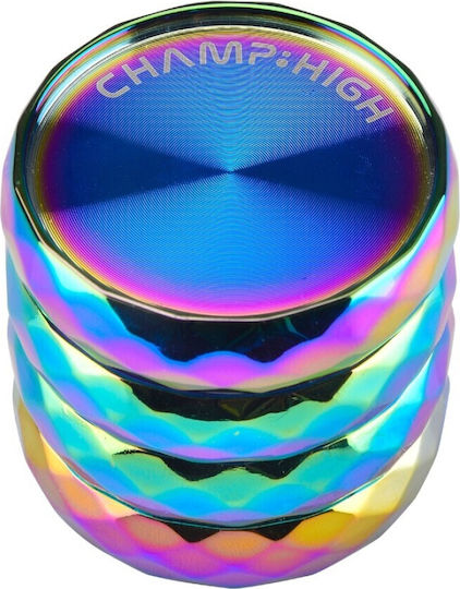 Champ High Grinder Rainbow Diamond 4 Parts 42mm