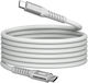 Verbatim Braided USB 2.0 Cable USB-C male - USB-C 60W Γκρι 1.2m 31850