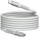 Verbatim Braided USB 2.0 Cable USB-C Male - USB-C 100W PD Gray 1.2m 31854