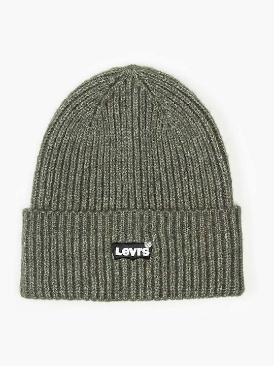 Beanie Unisex Beanie Gestrickt in Grün Farbe
