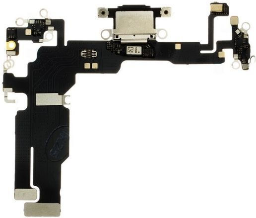 Conector Flex de Încărcare iPhone 15 Negru