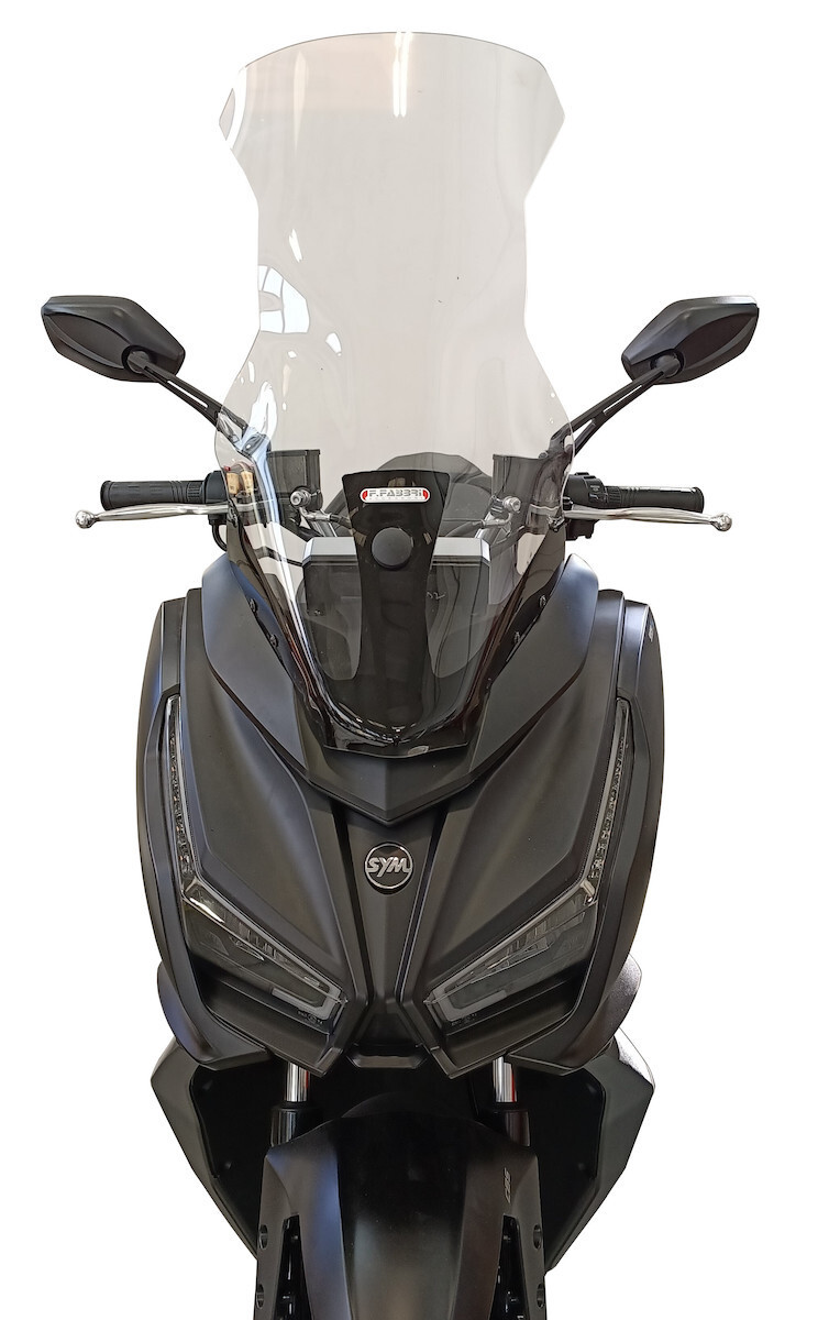 Cupolino Fumé Basso FACO Per Kymco People S 50/125/200 Euro5 (2021-2023) - Misure 420x250 Mm, Spessore 3 Mm