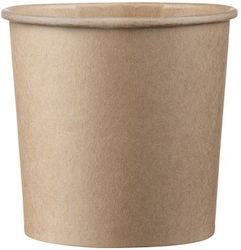 Intertan Set 50 Papier-Einwegschalen & -becher mit Fassungsvermögen 355ml