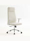 Woodwell Bf8800 Executive Office Chair with Fixed Arms White ΕΟ612,2